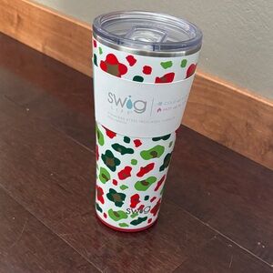 Swig Life Red and Green Insulated Tumbler